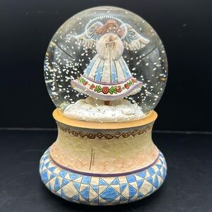JIM SHORE- Musical Snow Globe